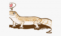 Leopard Gecko Clipart Drawing - Leopard Gecko Doodles ...