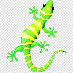 lizard green gecko animal figure reptile clipart - Lizard ...