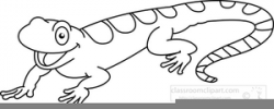 Gecko Clipart Black And White | Free Images at Clker.com ...