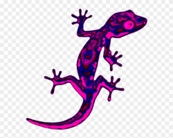 Sticker Geco Lizard Reprile Trippy Psycadelic Neon - Gecko ...