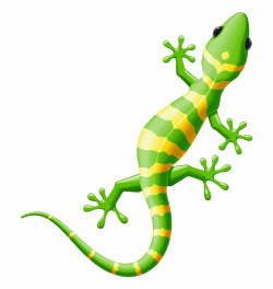 Iguana Clipart Yellow Spotted Lizard Free Clipart On - Gecko ...