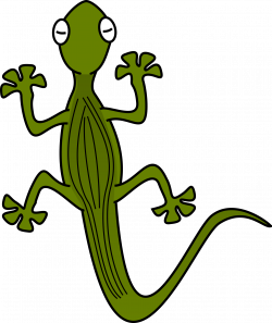 Clipart - gecko