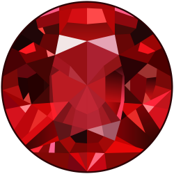 Red Gem PNG Clip Art Image | Gallery Yopriceville - High-Quality ...