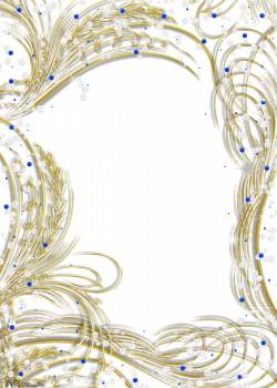 golden frame with gems and pearls png by Melissa-tm.deviantart.com ...