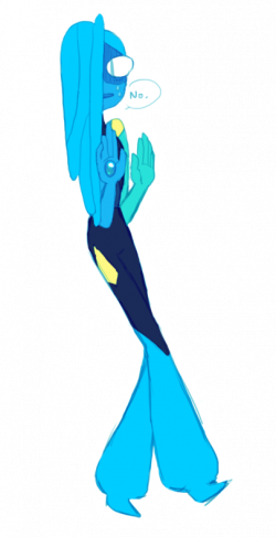 Gemsona Doodle: Aquamarine! by VazlaKat on DeviantArt