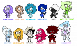 chibi gem adoptables 2 (OPEN 1/12) by lymerikk on DeviantArt