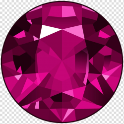 Round purple gemstone illustration, Gemstone Purple Diamond ...