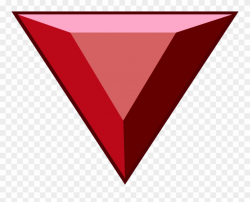 Triangle Clip Gem Svg Free Stock - Steven Universe Pyrope ...
