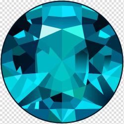 Round teal abstract illustration, Gemstone Diamond Emerald ...