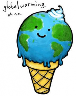 Global Warming ice cream cone Clipart » Geography » global ...