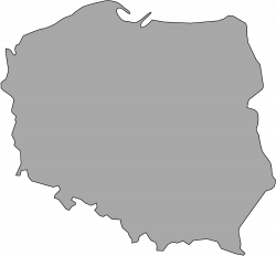 OnlineLabels Clip Art - Map Of Poland