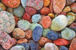 Clipart - High Poly Colorful Stones
