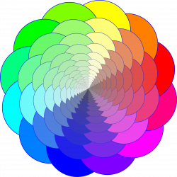 Clipart - Colorful Shape geometric progression