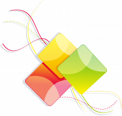 Line Geometry Icon - Colorful abstract lines geometric squares 1379 ...