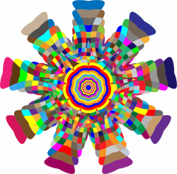 Clipart - Colorful Geometric Form
