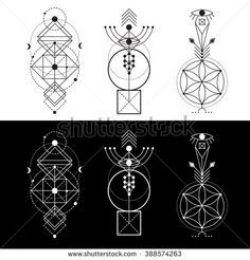 Vector Geometric Alchemy Stock Photos, Images, & Pictures ...