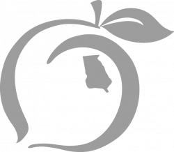 Peach State Pride Logo Sticker