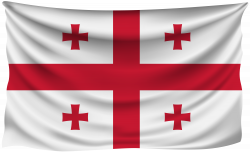 Georgia Wrinkled Flag | Gallery Yopriceville - High-Quality Images ...