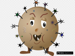 Brown Germ Clip art, Icon and SVG - SVG Clipart