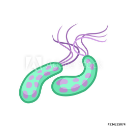 Virus of cholera. Pathogenic bacteria. Infectious disease ...