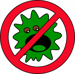 No Germ Zone Clip Art free image