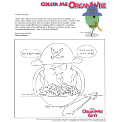 Free Printable Coloring Sheets & Pages for Kids | The OrganWise Guys