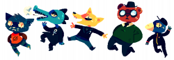 Night In The Woods by afroclown on DeviantArt