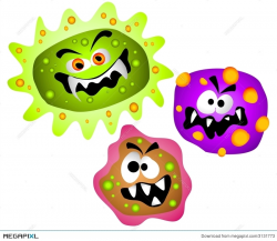 Germs Viruses Bacteria Clipart Illustration 3131773 - Megapixl