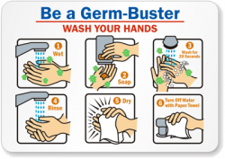 Washing Hands Germs Clipart Scrub Hand Clip Art Transparent ...