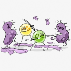 Germs Clipart Stay Away - Sanitization Cartoon #1458513 ...