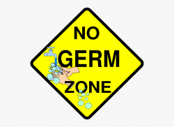 No Germ Zone Clip Art - Germ Free , Transparent Cartoon ...