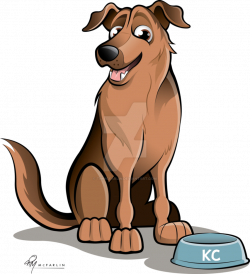 German Shepherd X Caricature - Called 'KC' | CARTOON ANIMALS ...