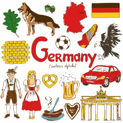 Germany Culture Map - KidsPressMagazine.com