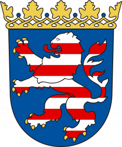 Coat of arms Hessen, Germany | Heraldic Hornung | Pinterest | Hesse ...