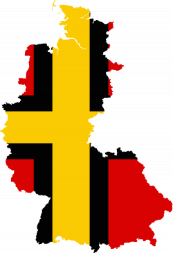 File:Flag map of West Germany (proposed Resistance flag).png ...