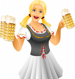 Oktoberfest Beer in Germany German cuisine Pretzel - Beer Girls 892 ...