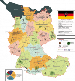 My new map who Germany , Austria and Liechtenstein forming a ...