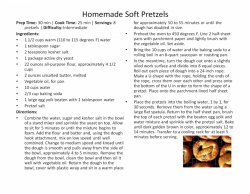 Homemade Soft Pretzels - German Soft Pretzels Free PNG ...