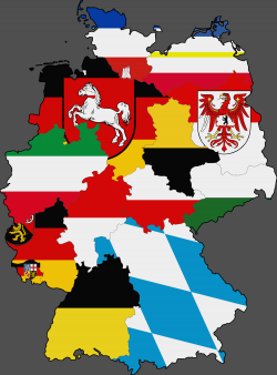 Flags of German States [2000x2707] [OC] : MapPorn