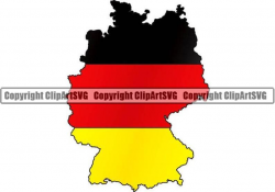 Germany German Europe Country World National Nation Flag Map Logo Art .JPG  .PNG Clipart Clip Art Design Graphic Download Printable File