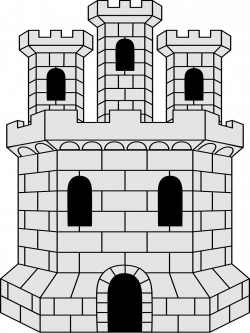Castle, Building Castle Fort Fortification Heraldr #castle ...