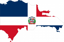 Dominican Republic Map Flag Icons PNG - Free PNG and Icons Downloads