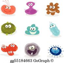 Germs Clip Art - Royalty Free - GoGraph