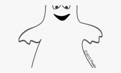 Animated Ghost Clipart - Coloring Pages Ghost , Transparent ...