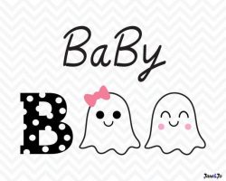 Baby Boo svg,Boo SVG,Halloween svg,Ghost svg,baby boo svg,Cute Ghost  svg,Ghost svg,baby Ghost boo svg,svg Silhouette, Baby Halloween svg