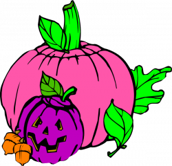 Girly Pumpkin Clip Art at Clker.com - vector clip art online ...
