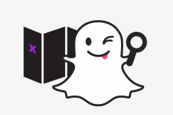 Snapchat Ghost Painting & Mixed Media - Snapchat Ghost ...