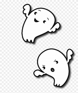 Images For Happy Halloween Ghost Clipart - Transparent ...