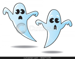 Cartoon Ghosts stock vector