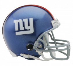 Riddell New York NY Giants VSR4 Mini Football Helmet, Multi | PBD ...
